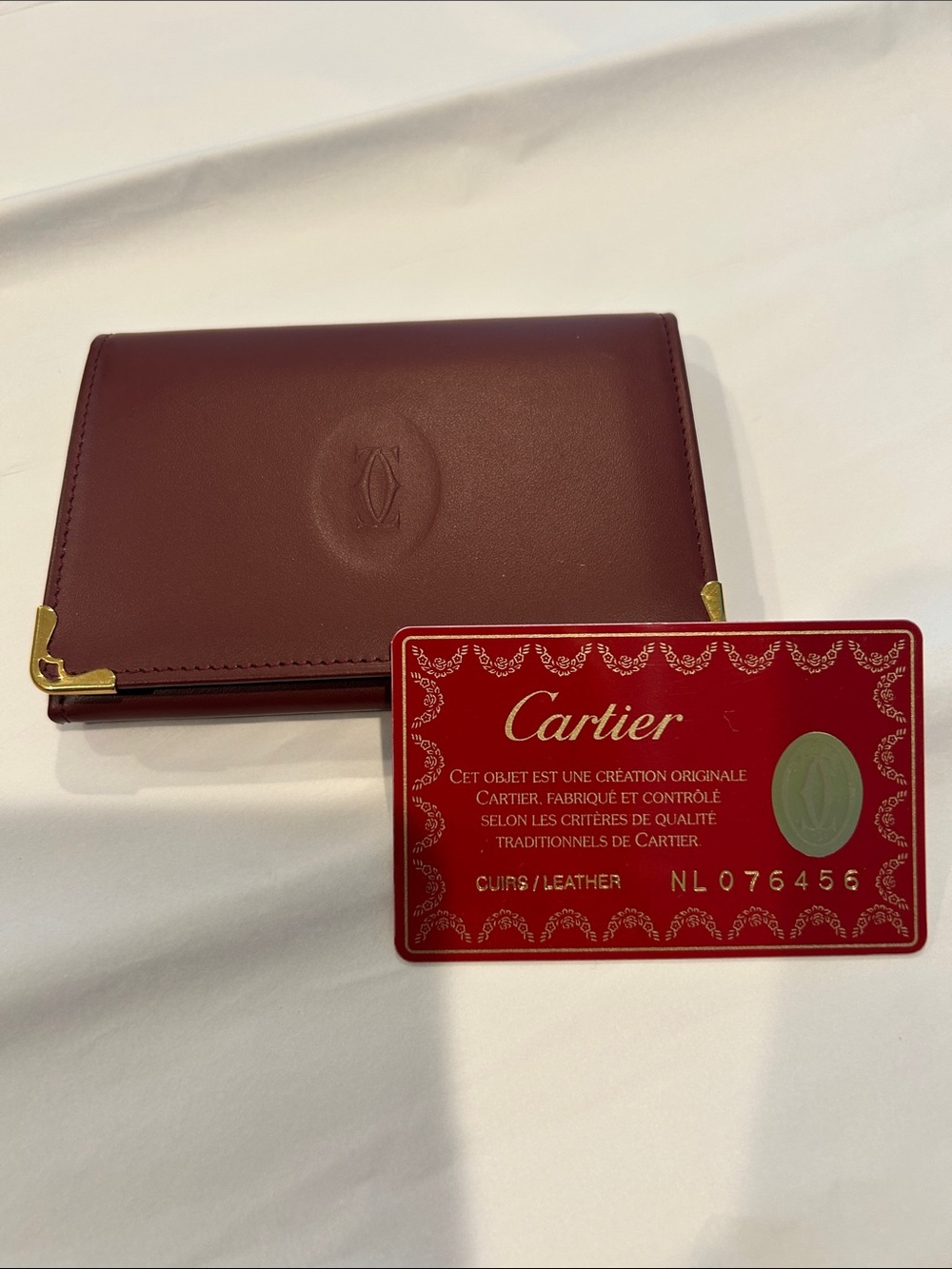 Cartier small wallet - Must de Cartier